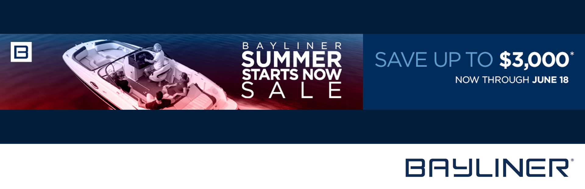 Bayliner: Summer Starts Now Sale